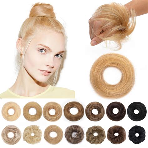 real human hair scrunchies.